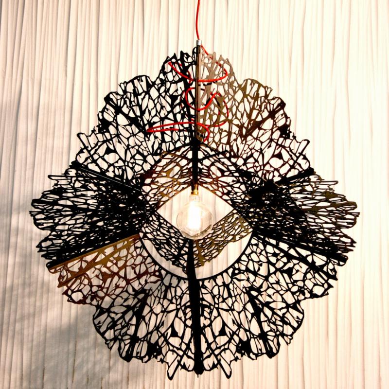Introducing the Organic Cube pendant light