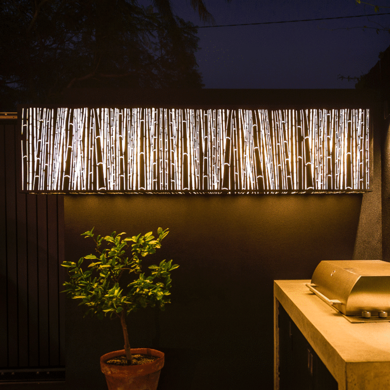 Bamboo Forest Light Feature
