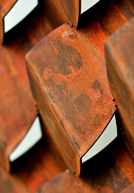 Corten Steel with Natural Rusted Finish