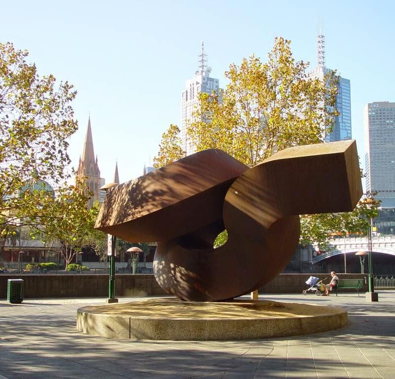 Public sculpture in Melbourne – Dervish by Clement Meadmore