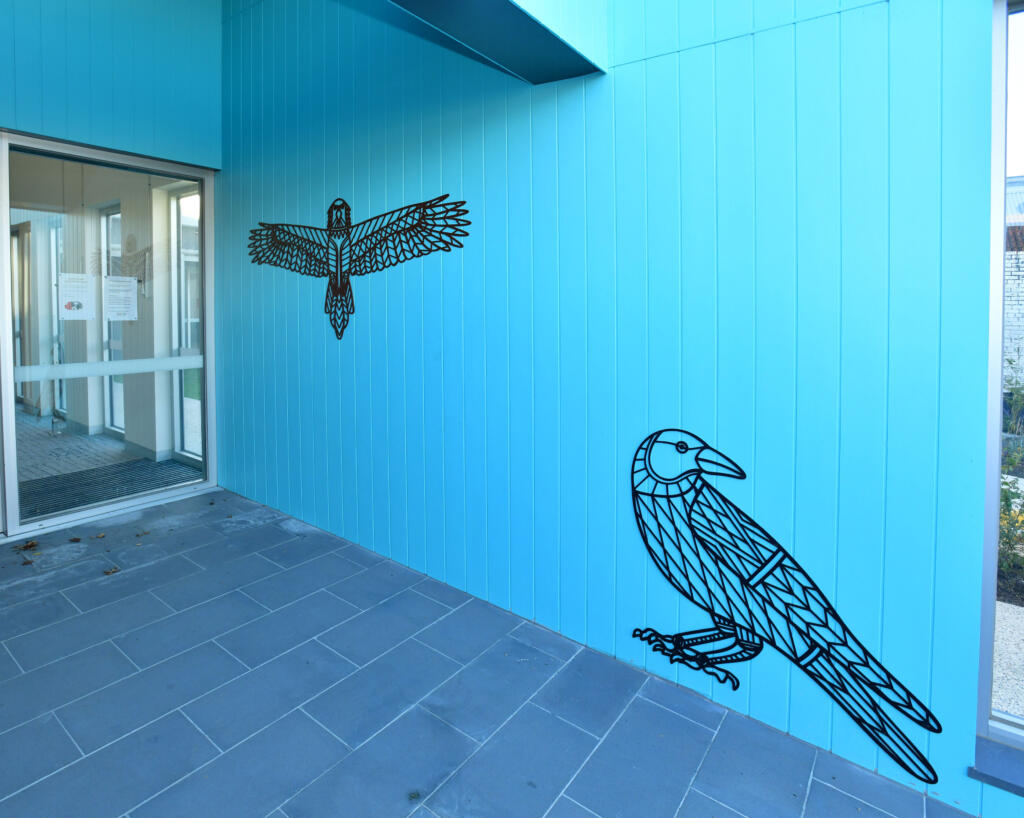 Queep-Queep is a site-specific artwork created for the Richmond Kindergarten on Lord Street in Richmond, by artist Rebecca Atkinson.
